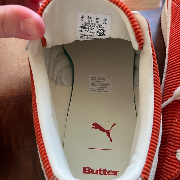 Puma Men's Basket VTG Butter Goods Trainers | Mens size 10 | NWOT - Picture 6 of 6